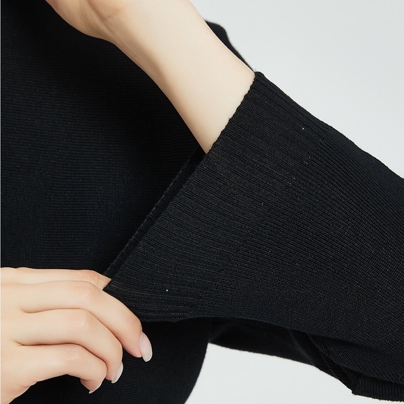 Mia Mod Dolman Knit Top L new - Picture 3 of 5